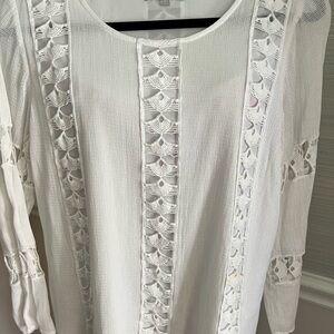 Beautiful white Summer Blouse